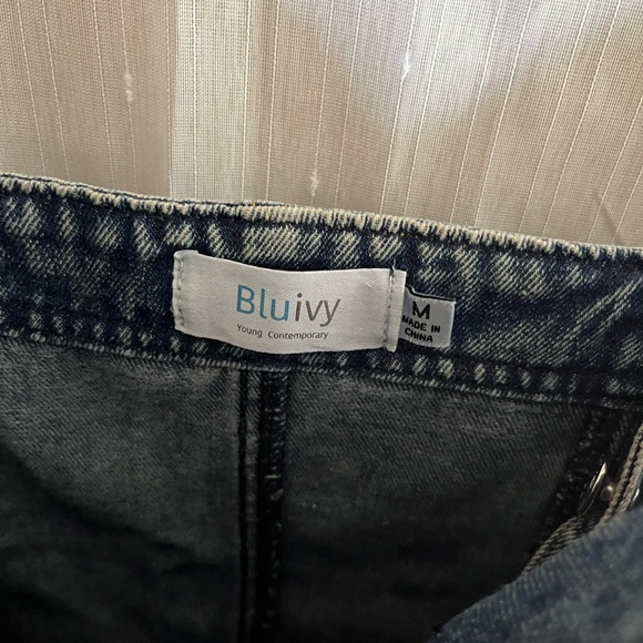 Denim Button-Down Dress - Picture 3 of 4